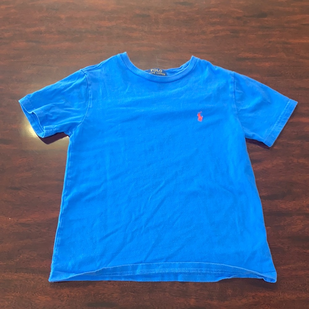 Blue polo Ralph Lauren shirt